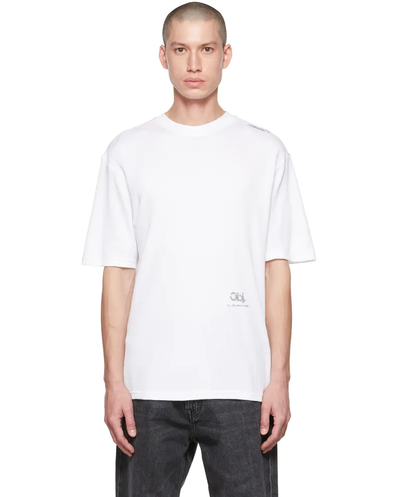 Objects IV Life White Stamp T-Shirt White
