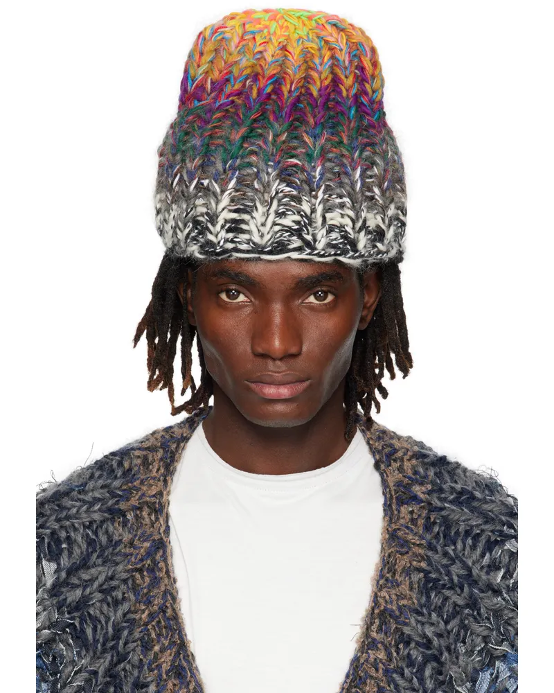 BLESS Multicolor Nº65 Degradé Knittedhat II Beanie Colourmix