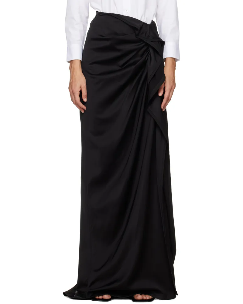 Dries van Noten Black Sinas Maxi Skirt 900