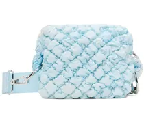 SSENSE Exclusive Blue Quilted Side Bag