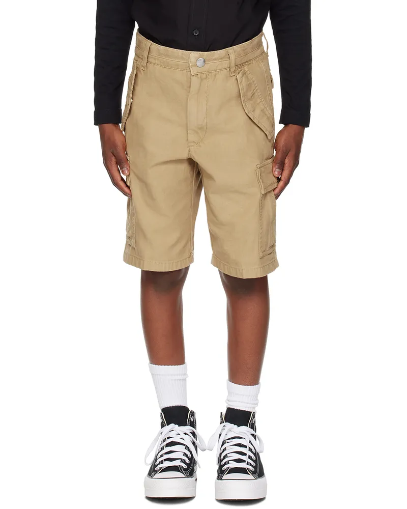 Diesel Kids Brown Patlanshort Denim Shorts K712