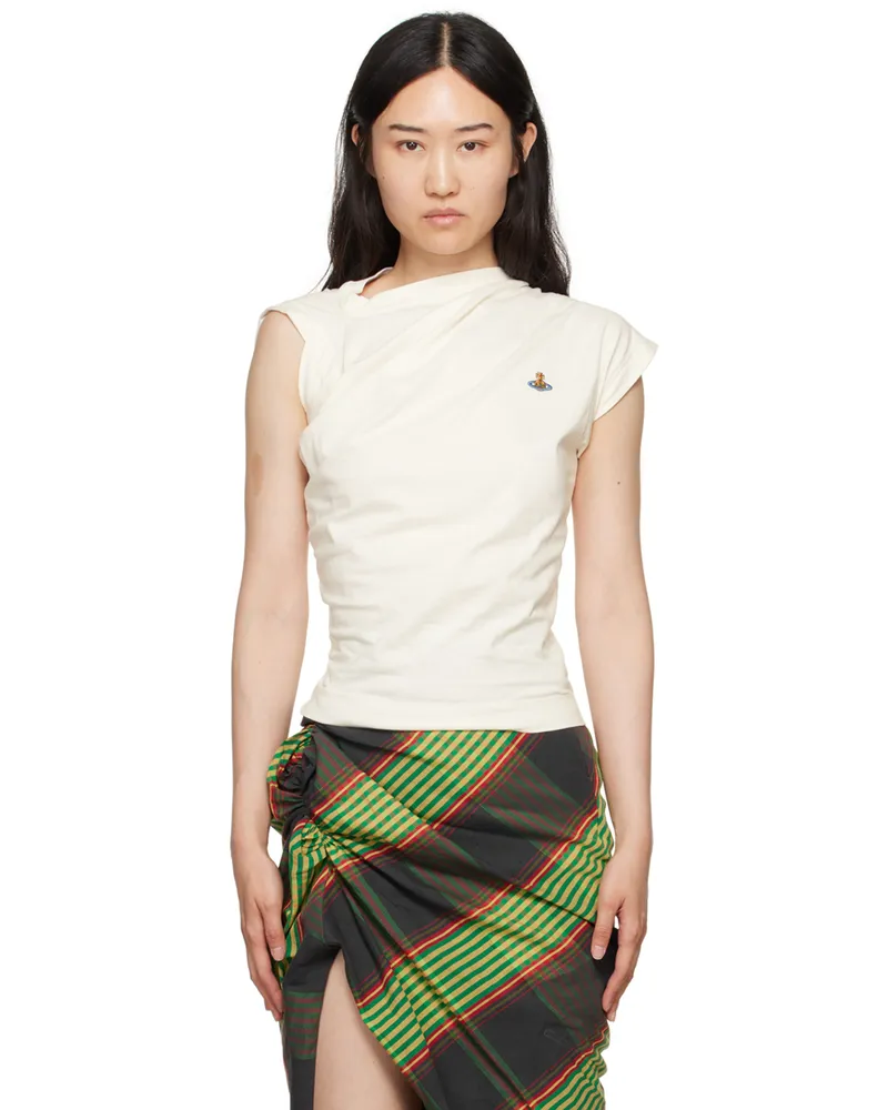 Vivienne Westwood White Hebo T-Shirt A407