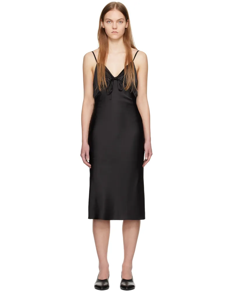 Kijun Black Emma Midi Dress Black