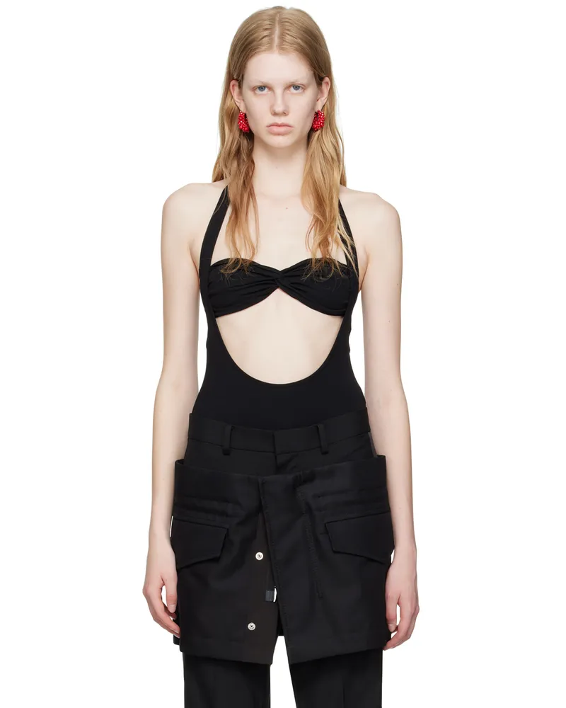 Beaufille Black Baes Bodysuit Black
