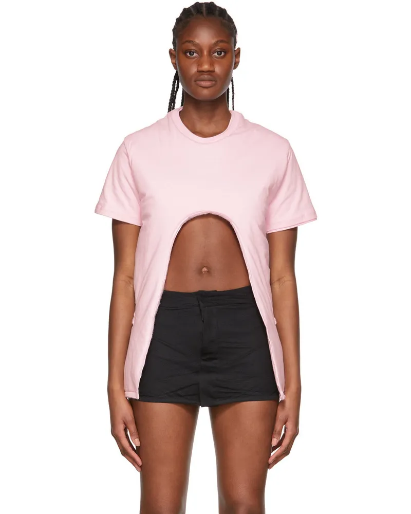 Sia Arnika Pink Organic Cotton T-Shirt Dusty