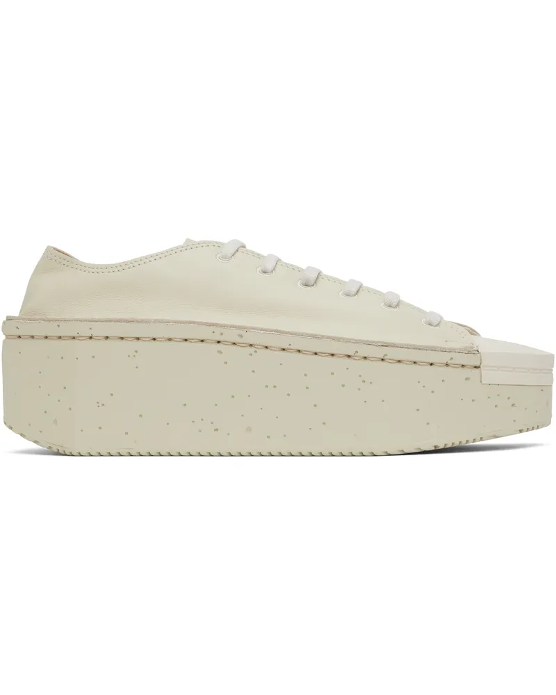 Y-3 Beige Kyasu Lo Sneakers Beige
