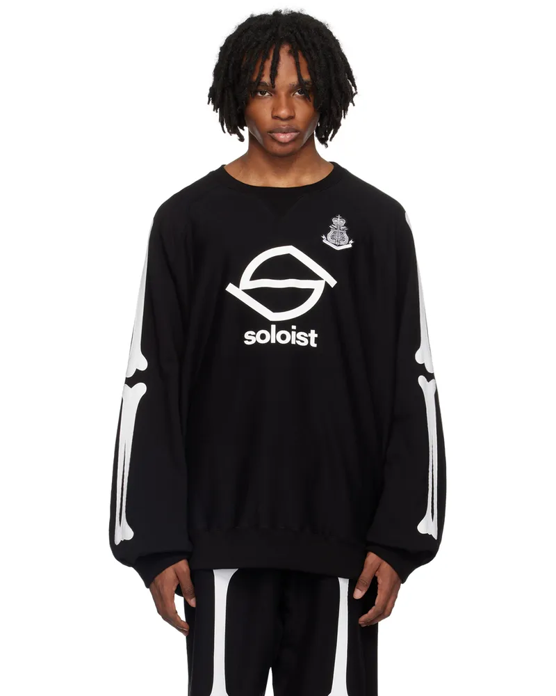 TheSoloIst Black Bone Type02 Sweatshirt Black