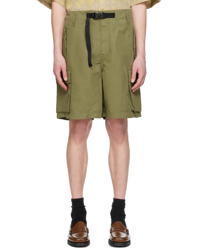 Hope Green Dark Shorts Pale