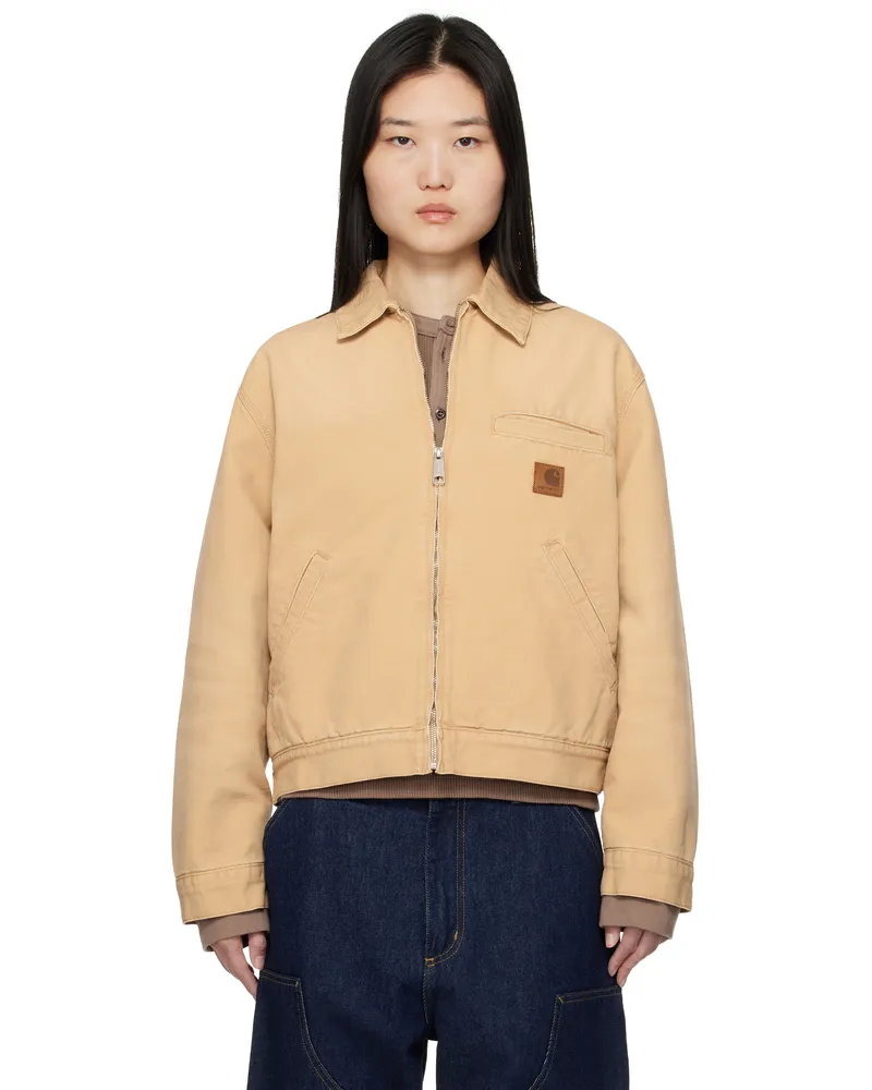 Carhartt WIP Tan Dayton Jacket Stone