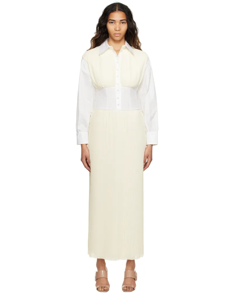 Renaissance Renaissance White Giulia Maxi Dress 0377