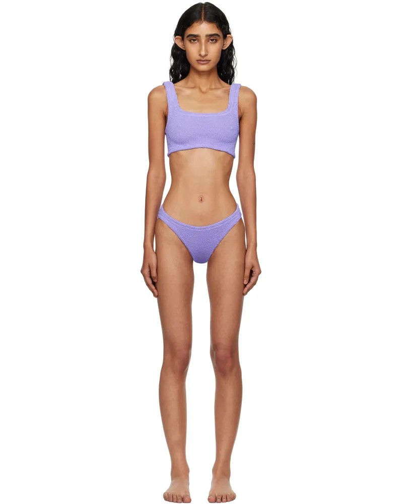 Hunza G Purple Xandra Bikini Lilac