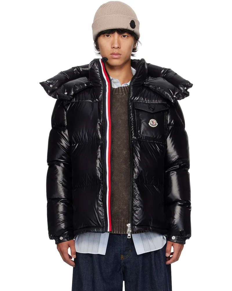 Moncler Black Montbeliard Down Jacket 999