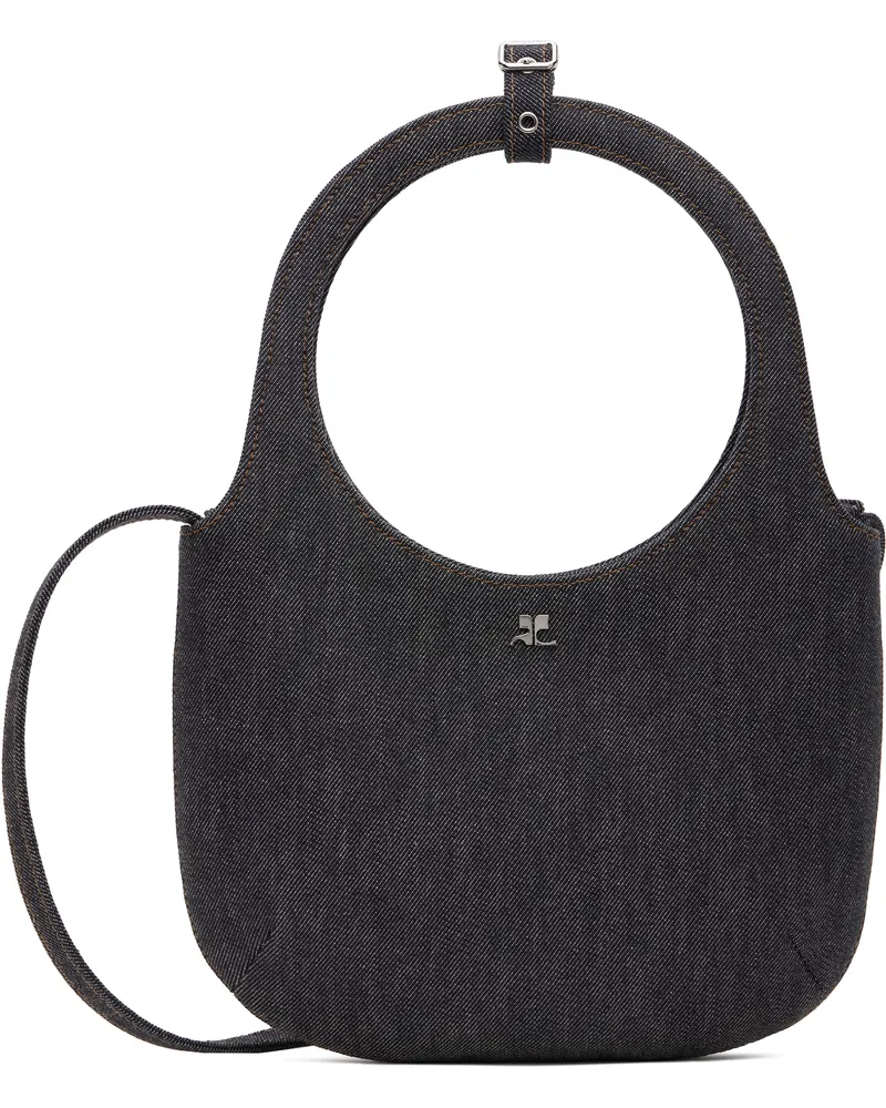 Courrèges Gray Holy Denim Bag 9011