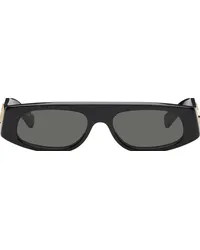 Gucci Black Geometric Shaped Sunglasses Black