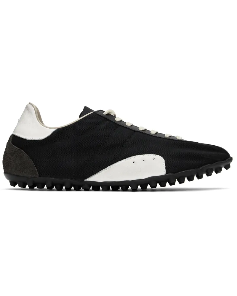 Maison Margiela Black Sprinters Sneakers Ha778