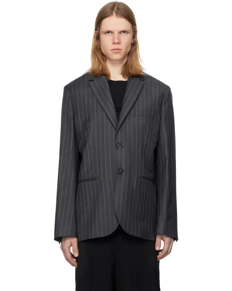 J.W.Anderson Gray Tailored Blazer 945