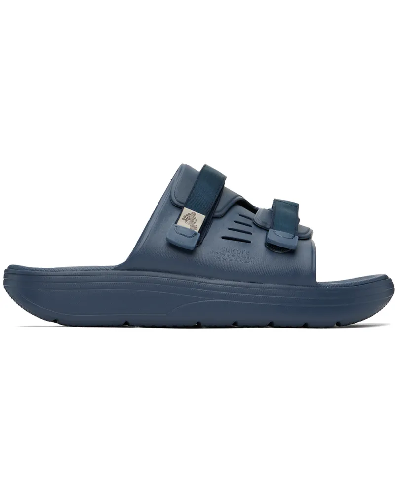 SUICOKE Navy Urich Sandals Navy