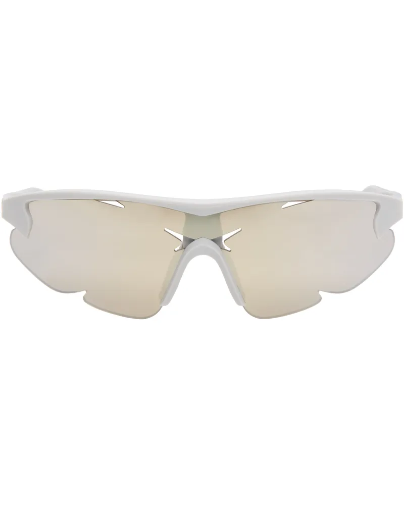 Post Archive Faction Gray District Vision Edition Junya Racer Sunglasses Cement