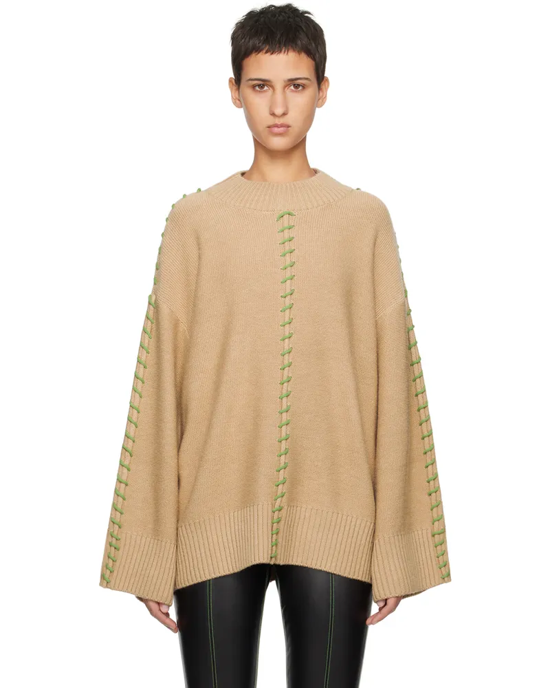 Simon Miller Beige Leith Sweater Milkyway