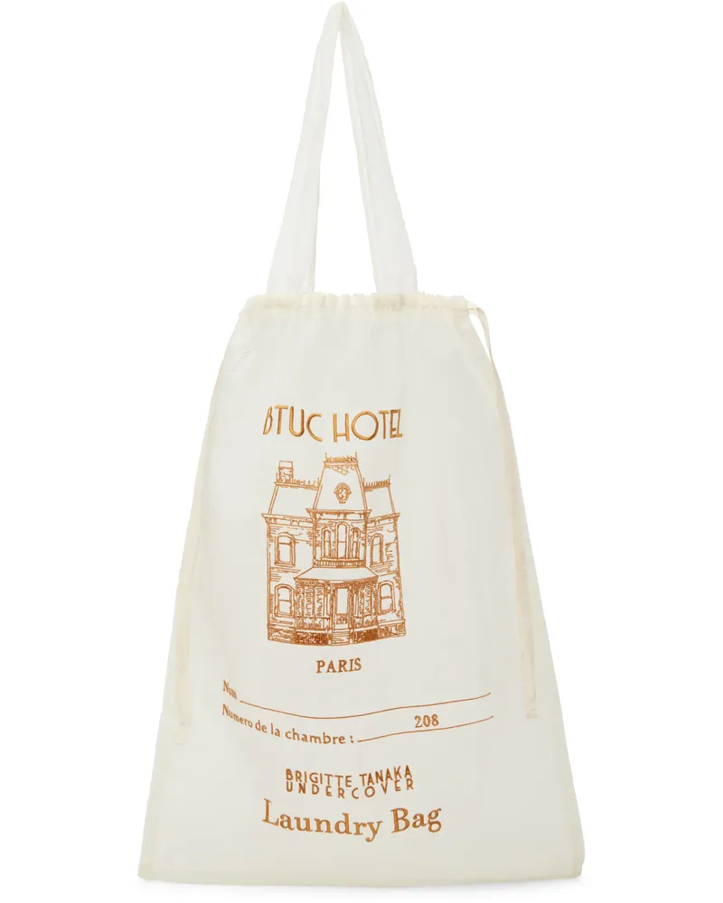 Undercover Off-White Brigitte Tanaka Edition UC2D1B04 Tote Ivory
