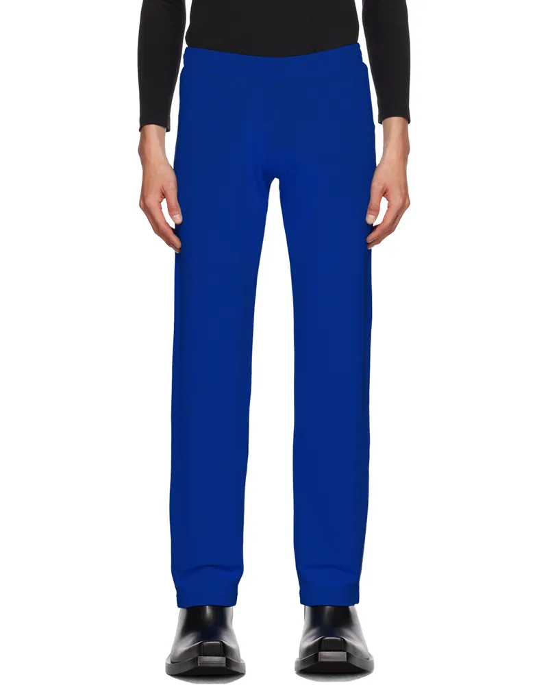 Balenciaga Blue Low-Waist Sweatpants Blue