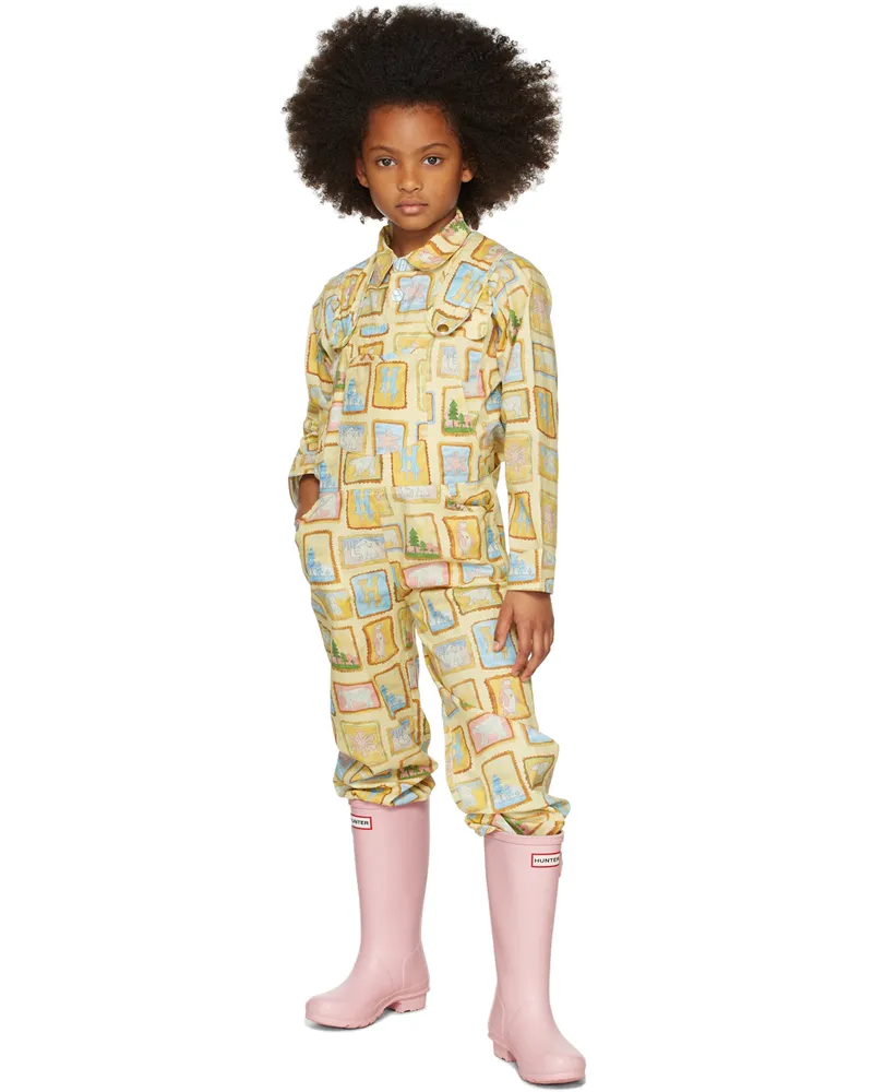 HELMSTEDT SSENSE Exclusive Kids Yellow Bella Overalls Nature