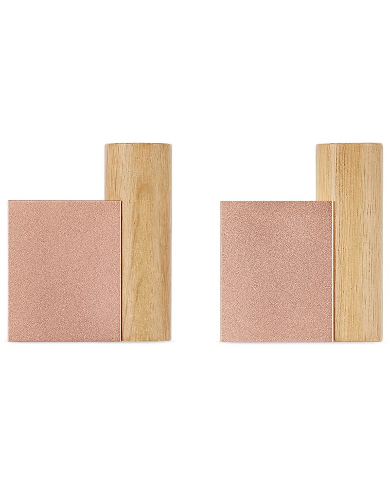 Muuto Rose Gold Attach Coat Hook Set Rose
