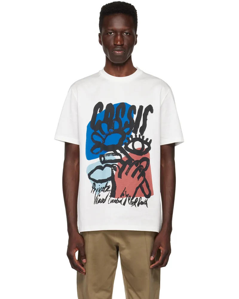 Paul Smith White 'Cassis' T-Shirt 01