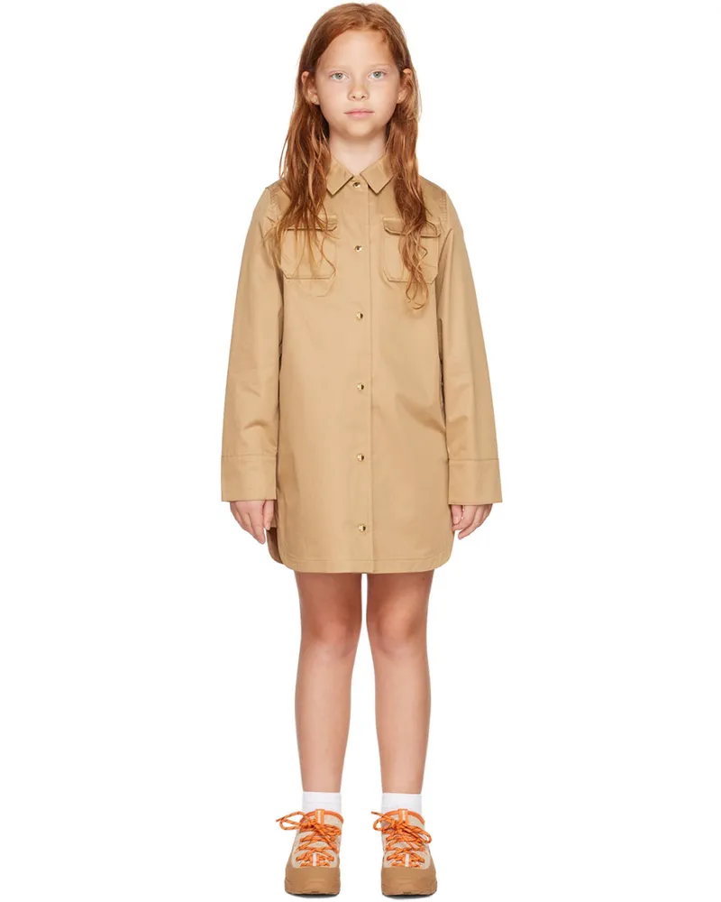 Burberry Kids Brown Eliza Dress Archive