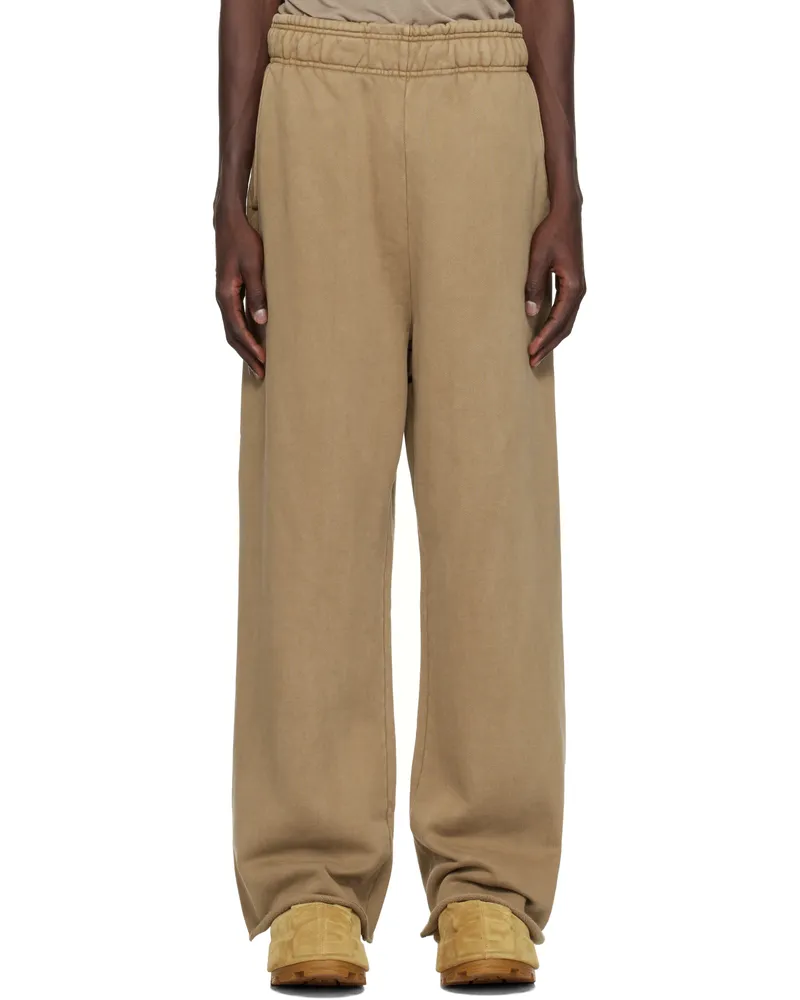 Entire Studios Beige Full Sweatpants Cork