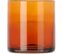 SSENSE Exclusive Orange Cube Glass