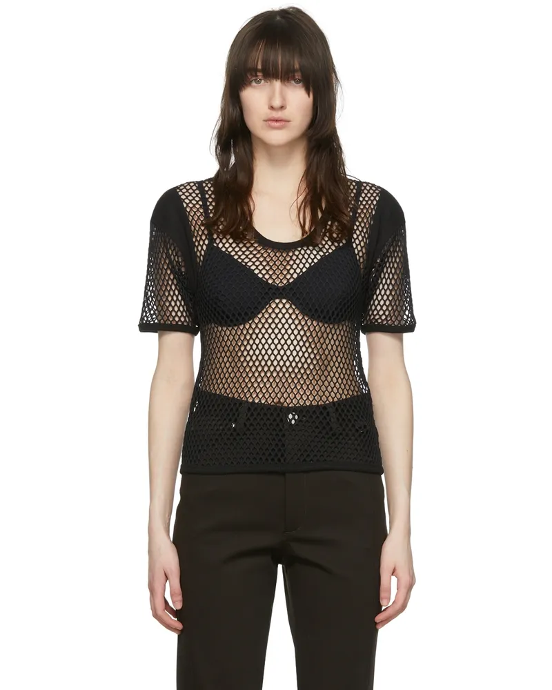 Maiden Name SSENSE Exclusive Black Dolores T-Shirt Black