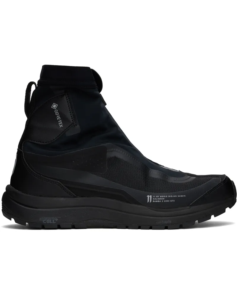 Boris Bidjan Saberi Black Salomon Edition Bamba 2 High GTX Sneakers Black