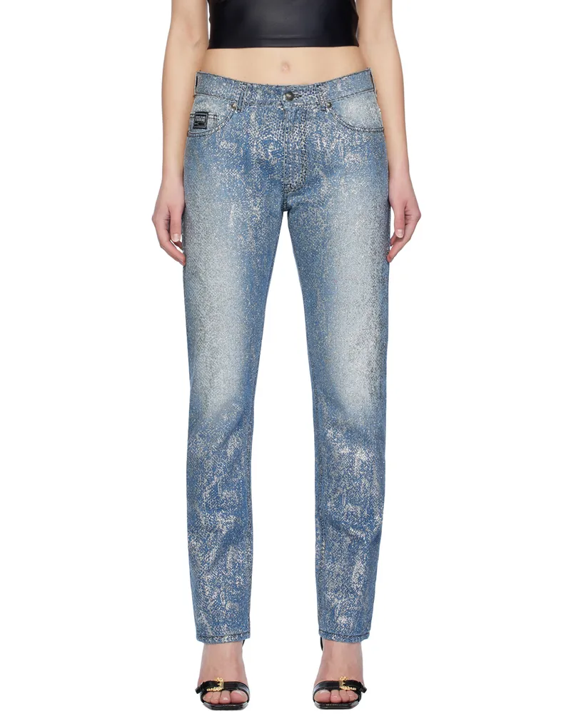 Versace Jeans Indigo Animalier Jeans E904