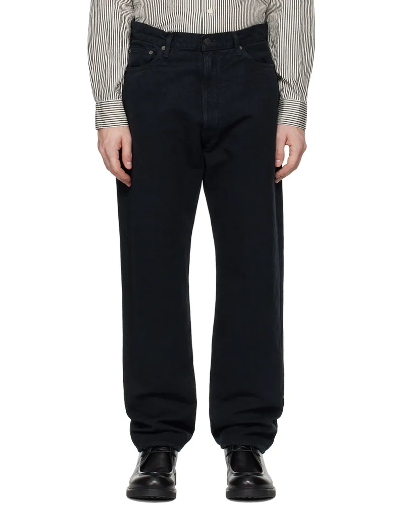 Kaptain Sunshine Black 5pkt Trousers Fade