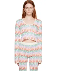 Marco Rambaldi Multicolor Heart Cardigan Multicolor