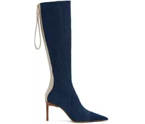 Blue Le Raphia 'Les Bottes Cordao' Boots