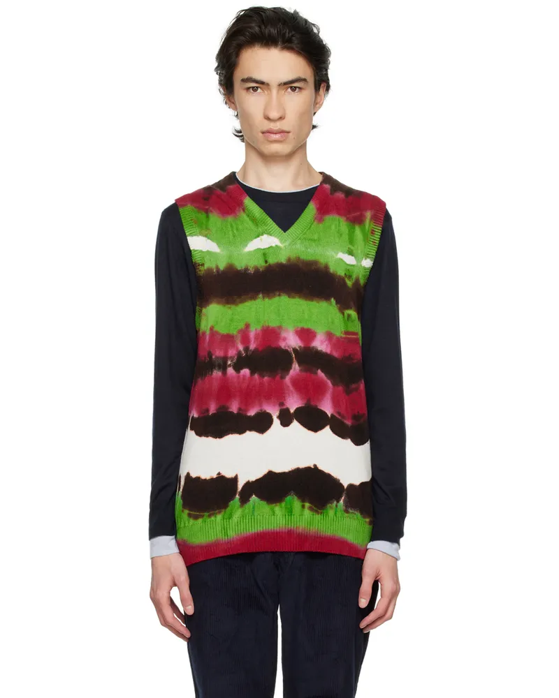 Gabriela Hearst Multicolor Fielding Vest Jewel