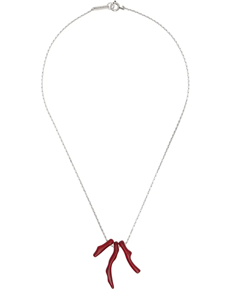 Isabel Marant Silver Jolan Necklace Rdsi