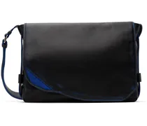 Black Faux-Leather Bag