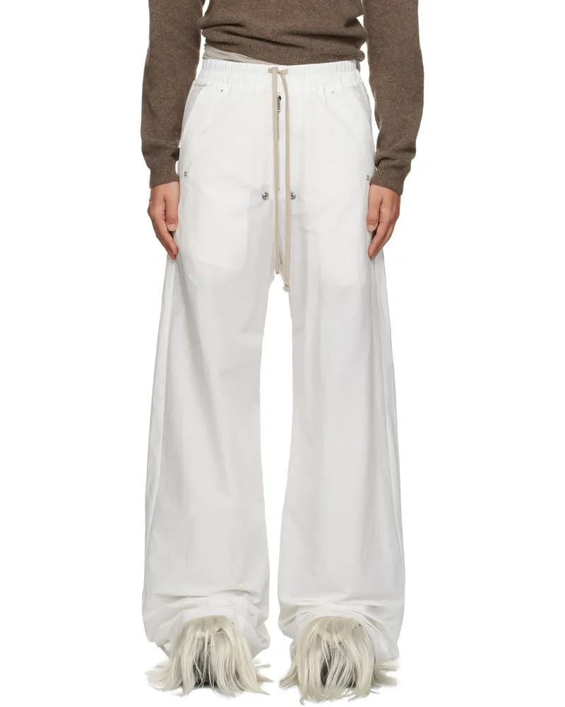 Rick Owens Moncler + Rick Owens Off-White Belas Trousers 1