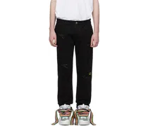 SSENSE Exclusive Black Tapered Jeans