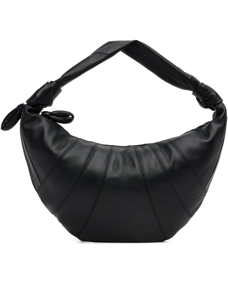 Christophe Lemaire Black Fortune Croissant Bag Bk999