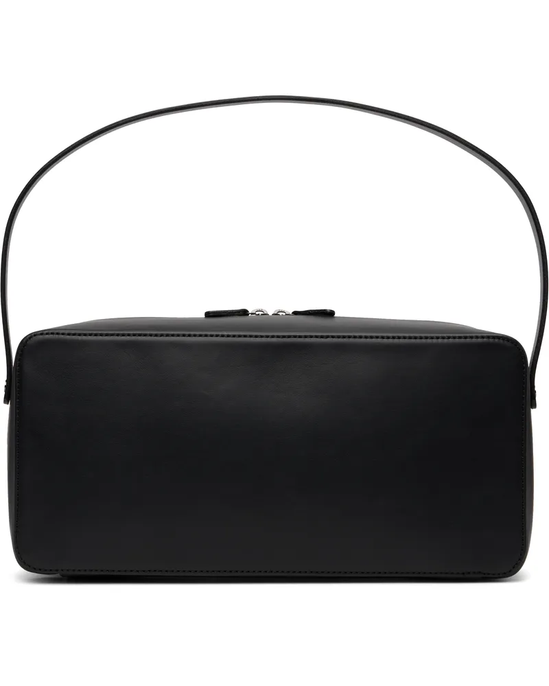 AURALEE Black AETA Edition Leather Square Bag Black