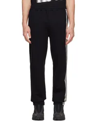 Helmut Lang Black Cotton Lounge Pants Black