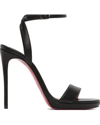 Christian Louboutin Black Loubi Queen 120 Heeled Sandals Bkblack