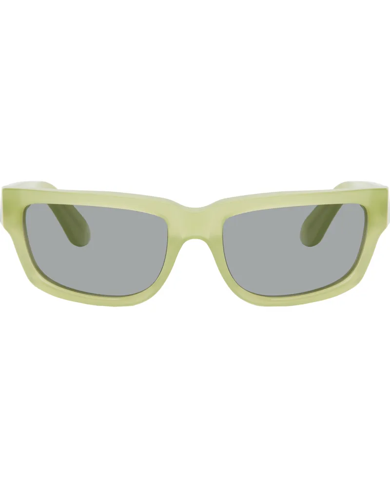 RETROSUPERFUTURE Green Thelonius Sunglasses Lime