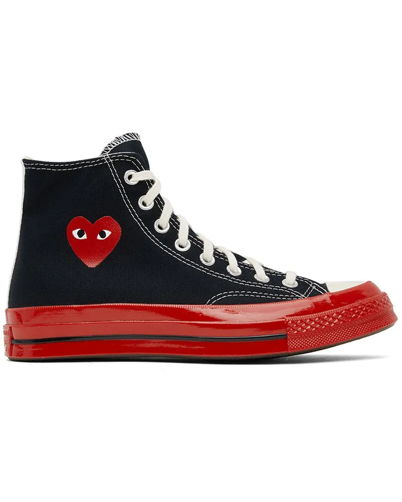 Comme des Garçons Black & Red Converse Edition Chuck 70 Sneakers Black