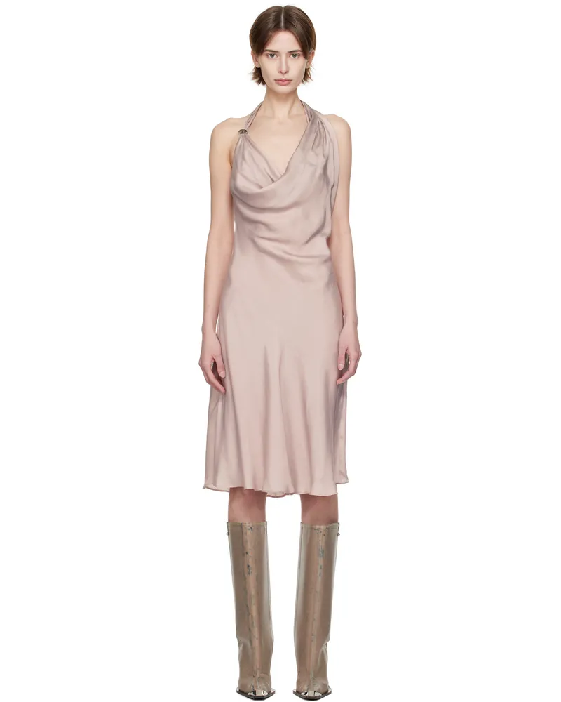 Diesel Taupe D-Estiny Midi Dress 61t