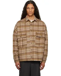 FRANKIE Shop Brown Keaton Shirt Checked